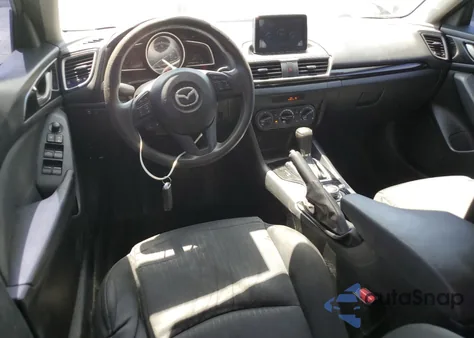 2015 Mazda 3 Sport из США, поврежденный, VIN 3MZBM1U72FM218194